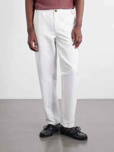MR P. Tapered Cotton and Linen-Blend Trousers - Men | Thumbnail 3 MR P. Tapered Cotton and Linen-Blend Trousers - Men | Thumbnail 3
