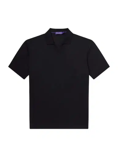 Ralph Lauren Purple Label Cotton and Cashmere-Blend Piqué Polo Shirt - Men | Thumbnail 1 Ralph Lauren Purple Label Cotton and Cashmere-Blend Piqué Polo Shirt - Men | Thumbnail 1