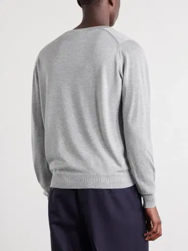 John Smedley Bill Nighy Merino Wool Sweater - Men | Thumbnail 4 John Smedley Bill Nighy Merino Wool Sweater - Men | Thumbnail 4