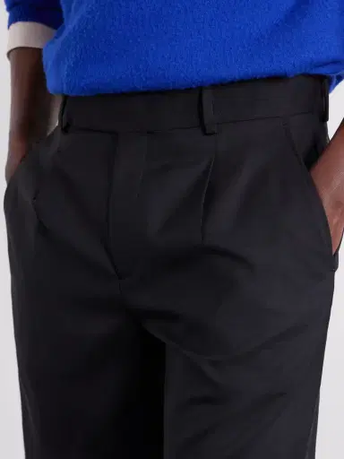 MR P. Wide-Leg Pleated Wool Shorts - Men | Thumbnail 5 MR P. Wide-Leg Pleated Wool Shorts - Men | Thumbnail 5
