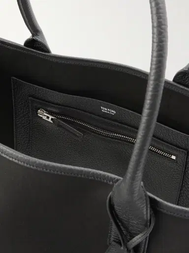 Tom Ford East-West Leather-Trimmed Cotton-Canvas Tote Bag - Men | Thumbnail 6 Tom Ford East-West Leather-Trimmed Cotton-Canvas Tote Bag - Men | Thumbnail 6