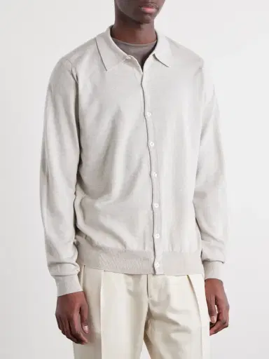 John Smedley Tibor Merino Wool Cardigan - Men | Thumbnail 3 John Smedley Tibor Merino Wool Cardigan - Men | Thumbnail 3
