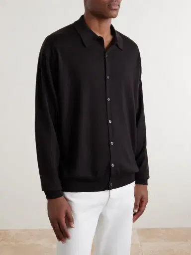 John Smedley Tibor Merino Wool Cardigan - Men | Thumbnail 3 John Smedley Tibor Merino Wool Cardigan - Men | Thumbnail 3