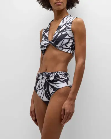 Ramy Brook Palm Printed Charley Bikini Bottoms | Thumbnail 2 Ramy Brook Palm Printed Charley Bikini Bottoms | Thumbnail 2