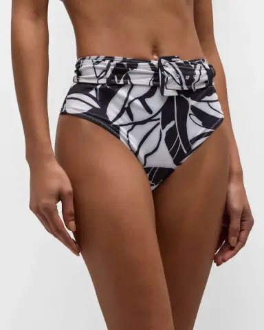 Ramy Brook Palm Printed Charley Bikini Bottoms | Thumbnail 3 Ramy Brook Palm Printed Charley Bikini Bottoms | Thumbnail 3