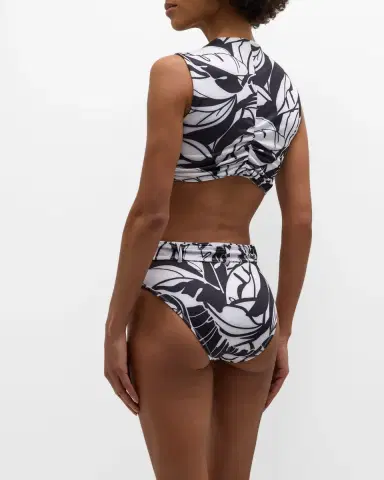 Ramy Brook Palm Printed Charley Bikini Bottoms | Thumbnail 4 Ramy Brook Palm Printed Charley Bikini Bottoms | Thumbnail 4