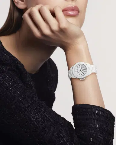 Chanel J12 33MM CALIBER 12.2 WHITE WATCH | Thumbnail 2 Chanel J12 33MM CALIBER 12.2 WHITE WATCH | Thumbnail 2