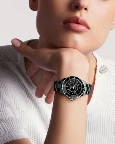 Chanel NEW J12 BLACK FIRST EDITION WATCH, 38MM | Thumbnail 2 Chanel NEW J12 BLACK FIRST EDITION WATCH, 38MM | Thumbnail 2