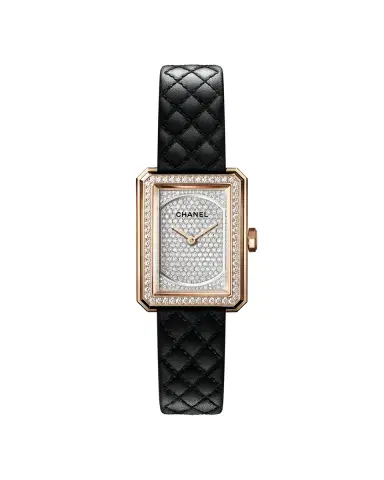 CHANEL BOYFRIEND BEIGE GOLD PRESTIGE CALF LEATHER WATCH | Thumbnail 1 CHANEL BOYFRIEND BEIGE GOLD PRESTIGE CALF LEATHER WATCH | Thumbnail 1