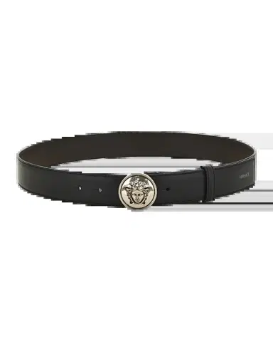 Versace Medusa Leather Belt | Thumbnail 2 Versace Medusa Leather Belt | Thumbnail 2