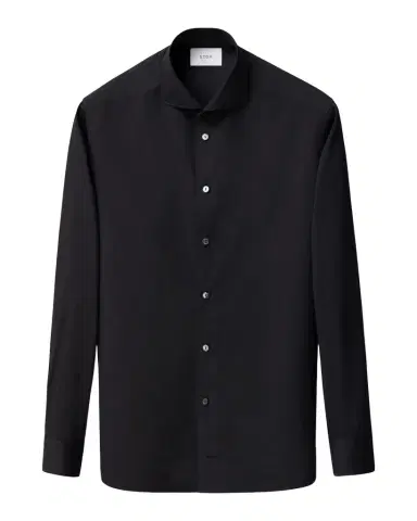 Eton Men's Slim Fit Stripe Cotton and Silk Dress Shirt | Thumbnail 1 Eton Men's Slim Fit Stripe Cotton and Silk Dress Shirt | Thumbnail 1