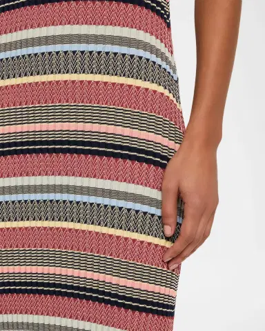 Weekend Max Mara Sleeveless Jacquard Knit Bodycon Midi Dress | Thumbnail 5 Weekend Max Mara Sleeveless Jacquard Knit Bodycon Midi Dress | Thumbnail 5
