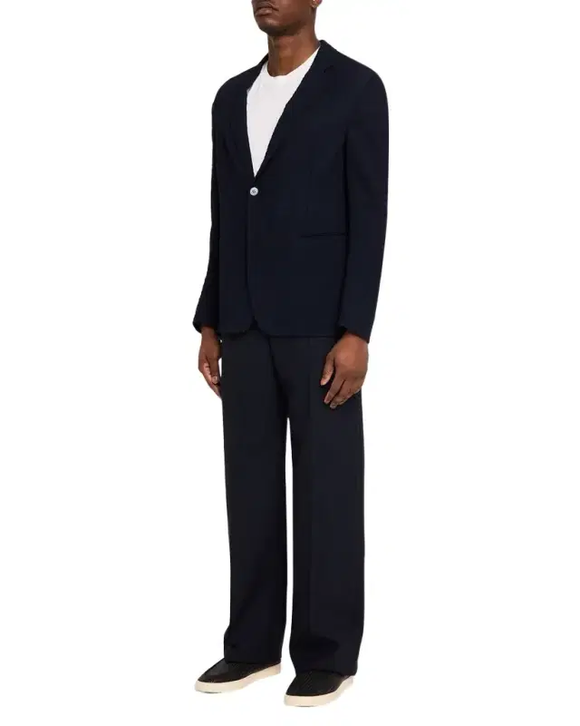 Men 's Chevron Jacquard Knit Blazer Men 's Chevron Jacquard Knit Blazer