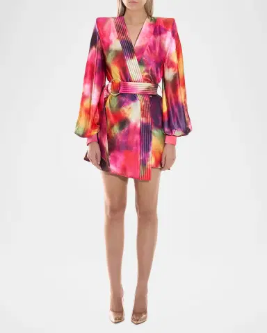 ZHIVAGO Cala Conta Tie-Dye Mini Dress | Thumbnail 2 ZHIVAGO Cala Conta Tie-Dye Mini Dress | Thumbnail 2