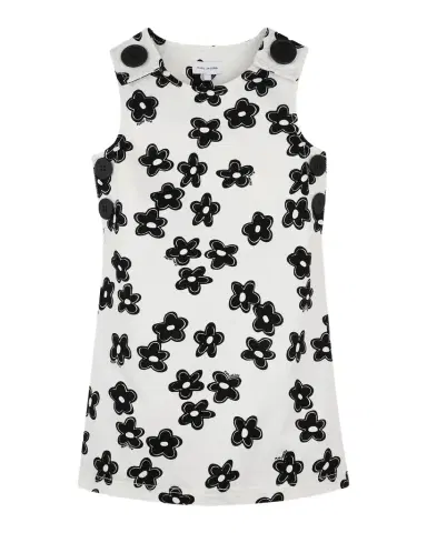 Marc Jacobs Girl 's Daisy-Print A-Line Mini Dress, Size 8-12 | Thumbnail 1 Marc Jacobs Girl 's Daisy-Print A-Line Mini Dress, Size 8-12 | Thumbnail 1