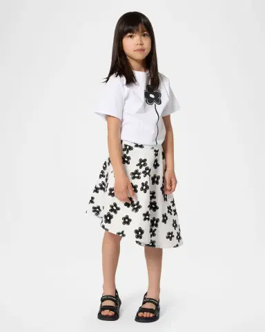 Marc Jacobs Girl's Glittered Daisy Short-Sleeved T-Shirt, Size 4-6 | Thumbnail 4 Marc Jacobs Girl's Glittered Daisy Short-Sleeved T-Shirt, Size 4-6 | Thumbnail 4