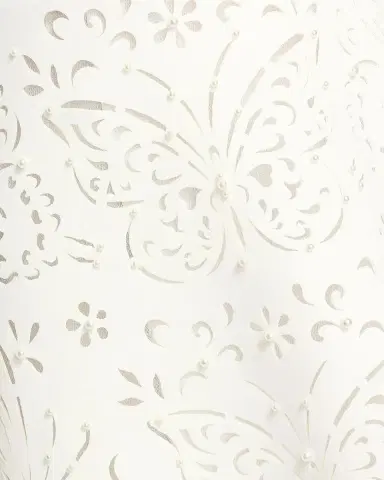 BADGLEY MISCHKA Strapless 3D Floral A-Line Mini Dress | Thumbnail 6 BADGLEY MISCHKA Strapless 3D Floral A-Line Mini Dress | Thumbnail 6