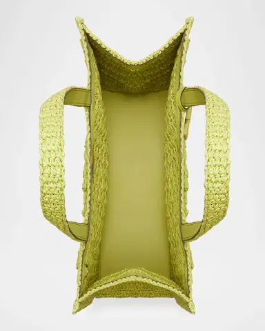 Tory Burch Ella Hand-Crocheted Popcorn Tote Bag | Thumbnail 2 Tory Burch Ella Hand-Crocheted Popcorn Tote Bag | Thumbnail 2