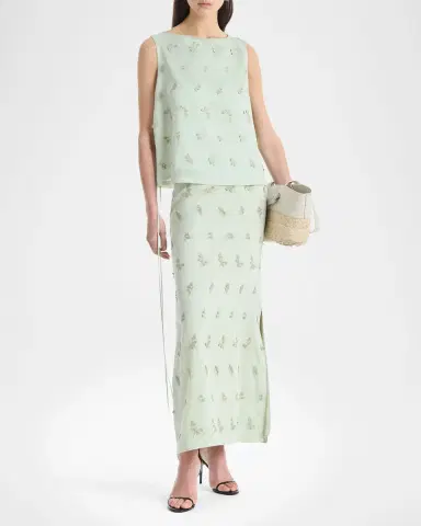 Altuzarra Linnie Embroidered Maxi Skirt | Thumbnail 2 Altuzarra Linnie Embroidered Maxi Skirt | Thumbnail 2