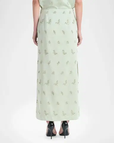 Altuzarra Linnie Embroidered Maxi Skirt | Thumbnail 3 Altuzarra Linnie Embroidered Maxi Skirt | Thumbnail 3