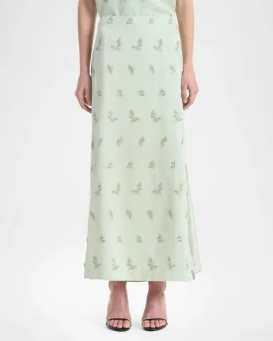 Altuzarra Linnie Embroidered Maxi Skirt | Thumbnail 4 Altuzarra Linnie Embroidered Maxi Skirt | Thumbnail 4
