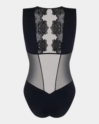 Lise Charmel Diva Glamour Embroidered Tulle Bodysuit | Thumbnail 4 Lise Charmel Diva Glamour Embroidered Tulle Bodysuit | Thumbnail 4