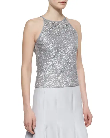 Alice + Olivia Katia Embroidered Jacquard Mini Dress | Thumbnail 7 Alice + Olivia Katia Embroidered Jacquard Mini Dress | Thumbnail 7
