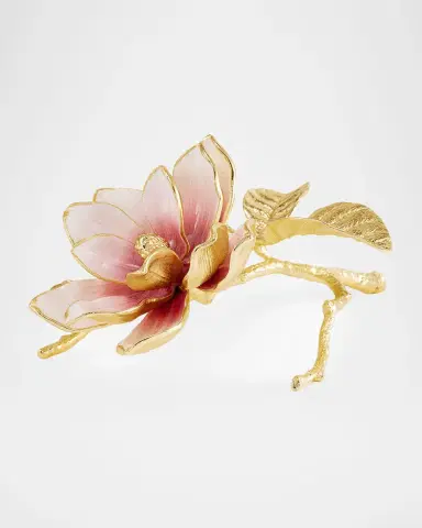 Michael Aram Pink Magnolia Decorative Object | Thumbnail 4 Michael Aram Pink Magnolia Decorative Object | Thumbnail 4