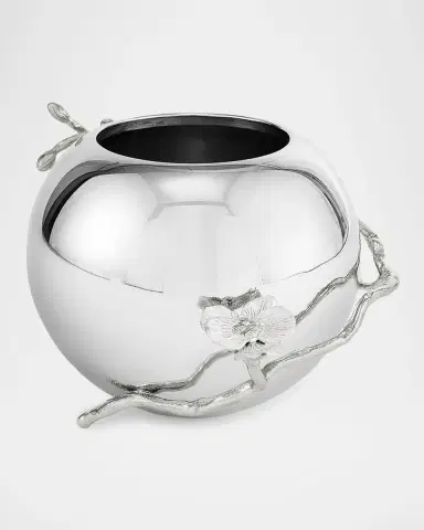 Michael Aram Silver Orchid 5" Rose Bowl Vase | Thumbnail 2 Michael Aram Silver Orchid 5" Rose Bowl Vase | Thumbnail 2