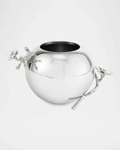 Michael Aram Silver Orchid 5" Rose Bowl Vase | Thumbnail 3 Michael Aram Silver Orchid 5" Rose Bowl Vase | Thumbnail 3