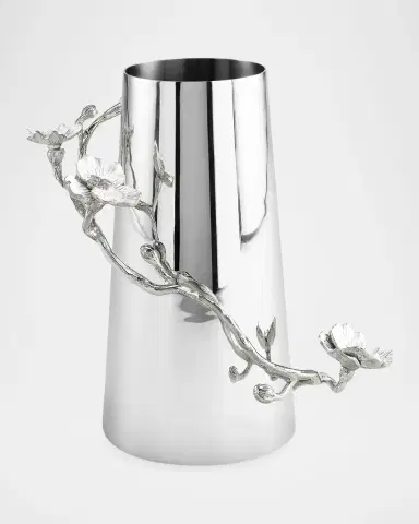 Michael Aram Silver Orchid 8" Vase | Thumbnail 2 Michael Aram Silver Orchid 8" Vase | Thumbnail 2