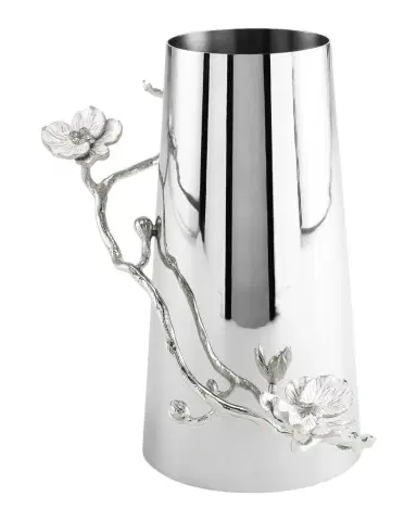 Michael Aram Silver Orchid 8" Vase | Thumbnail 1 Michael Aram Silver Orchid 8" Vase | Thumbnail 1