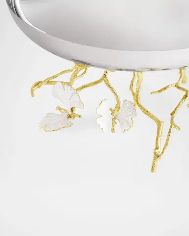Michael Aram Butterfly Gingko Gold Fruit Bowl | Thumbnail 5 Michael Aram Butterfly Gingko Gold Fruit Bowl | Thumbnail 5