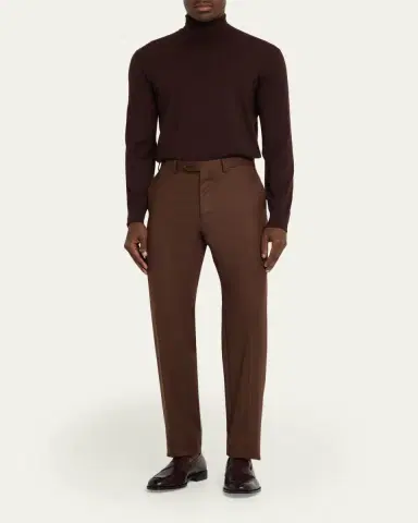 Ferragamo Men's Touring Originali Leather Penny Loafers | Thumbnail 3 Ferragamo Men's Touring Originali Leather Penny Loafers | Thumbnail 3