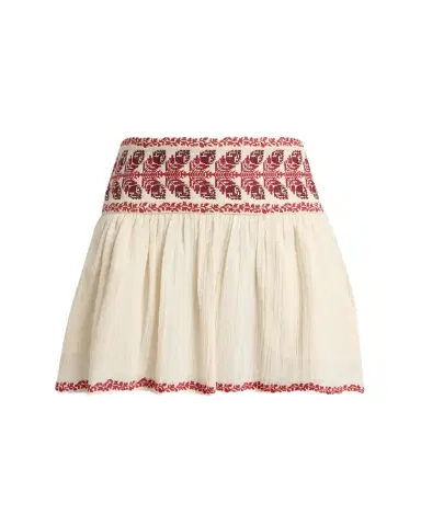 Etoile Isabel Marant Picadilia Embroidered Cotton Gauze Mini Skirt | Thumbnail 1 Etoile Isabel Marant Picadilia Embroidered Cotton Gauze Mini Skirt | Thumbnail 1