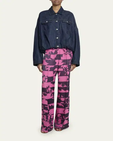 Dries Van Noten Denim Bubble Jacket | Thumbnail 2 Dries Van Noten Denim Bubble Jacket | Thumbnail 2