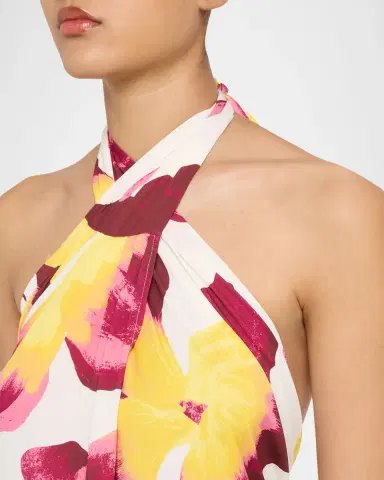 Diane von Furstenberg Tamsin Backless Floral-Print Halter Maxi Dress | Thumbnail 5 Diane von Furstenberg Tamsin Backless Floral-Print Halter Maxi Dress | Thumbnail 5