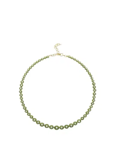 Fernando Jorge 18K Yellow Gold Surrounding Small Necklace with Diamonds and Jade | Thumbnail 1 Fernando Jorge 18K Yellow Gold Surrounding Small Necklace with Diamonds and Jade | Thumbnail 1