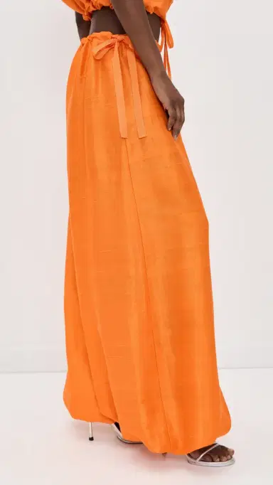 Coniglio Palm Beach Silk Bubble Pants Marigold One Size | Thumbnail 4 Coniglio Palm Beach Silk Bubble Pants Marigold One Size | Thumbnail 4