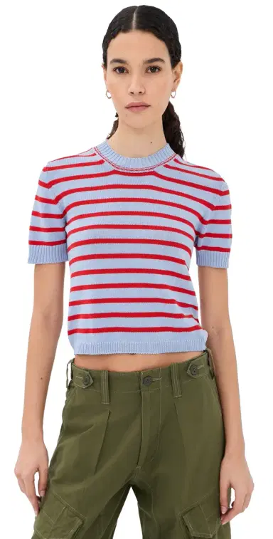 Daughter & Breton Knit Tee | Thumbnail 1 Daughter & Breton Knit Tee | Thumbnail 1