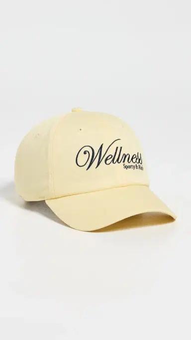 Sporty & Rich Avenue Cap Almond Dark Navy One Size | Thumbnail 2 Sporty & Rich Avenue Cap Almond Dark Navy One Size | Thumbnail 2