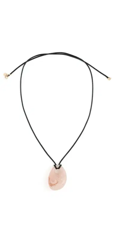 Ettika Resin Drop Cord Necklace Blush One Size | Thumbnail 1 Ettika Resin Drop Cord Necklace Blush One Size | Thumbnail 1