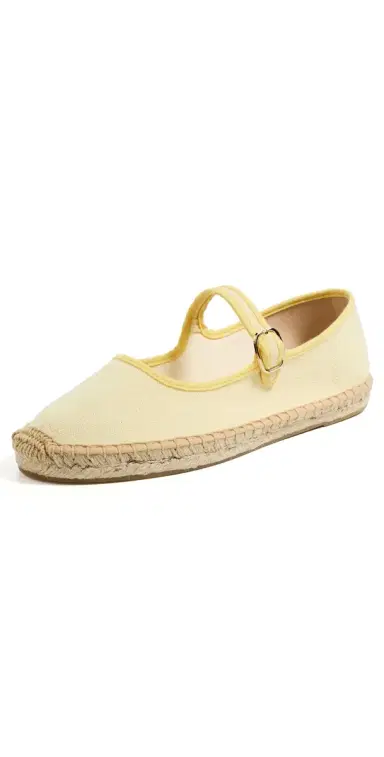 Soludos Mary Jane Espadrilles Butter Yellow 8-8.5 | Thumbnail 1 Soludos Mary Jane Espadrilles Butter Yellow 8-8.5 | Thumbnail 1