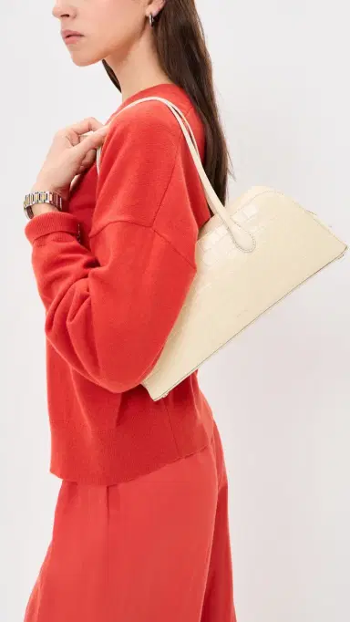 Vince Athene Shoulder Bag Moonlight One Size | Thumbnail 3 Vince Athene Shoulder Bag Moonlight One Size | Thumbnail 3