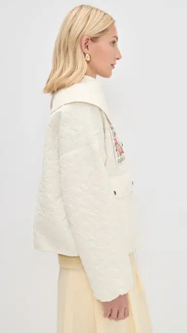 Barbour x Farm Rio Lotus Quilted Jacket | Thumbnail 4 Barbour x Farm Rio Lotus Quilted Jacket | Thumbnail 4