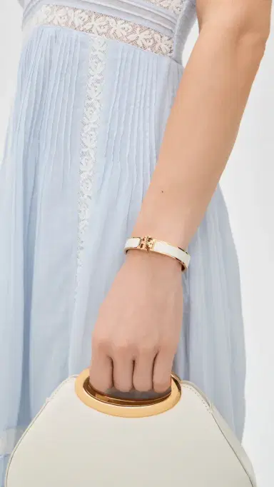 Tory Burch Icon Enamel Bracelet | Thumbnail 3 Tory Burch Icon Enamel Bracelet | Thumbnail 3