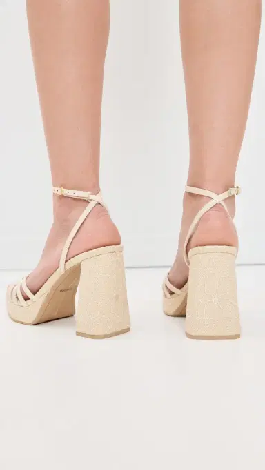 Dolce Vita Prady Platform Sandals Bone Leather 8 | Thumbnail 4 Dolce Vita Prady Platform Sandals Bone Leather 8 | Thumbnail 4