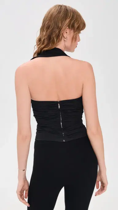 LIONESS Amore Halter Top Noir | Thumbnail 3 LIONESS Amore Halter Top Noir | Thumbnail 3