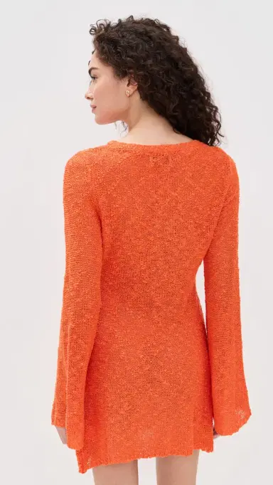 Seven Wonders Juniper Mini Dress Rust | Thumbnail 3 Seven Wonders Juniper Mini Dress Rust | Thumbnail 3