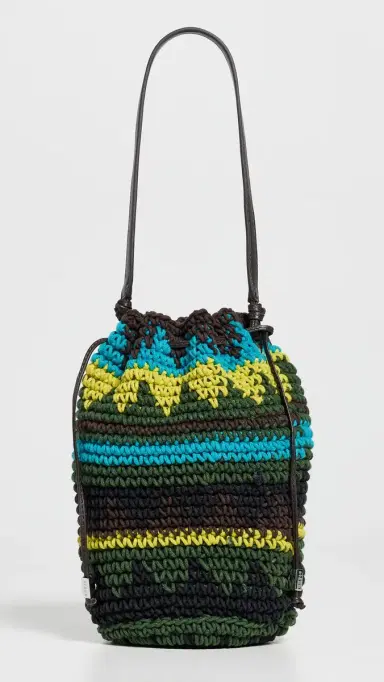 Staud Emmy Drawstring Bucket Bag Happy Sack One Size | Thumbnail 2 Staud Emmy Drawstring Bucket Bag Happy Sack One Size | Thumbnail 2
